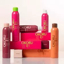 Nước hoa OKORU Xịt toàn thân 250ml Sữa rửa mặt dưỡng ẩm Hàn Quốc 3 loại