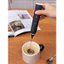 Máy Tạo Bọt Cafe Mini 3 Tốc Độ – Máy Đánh Trứng Cầm Tay Không Dây Cao Cấp, Có 2 Đầu Que Đổi Tiện Lợi