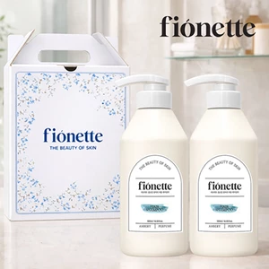 Dầu Gội Tóc Hoa FIONETTE 500ml x2 Bộ Chăm Sóc Tóc Hàng Ngày Chăm Sóc Dưỡng Ẩm