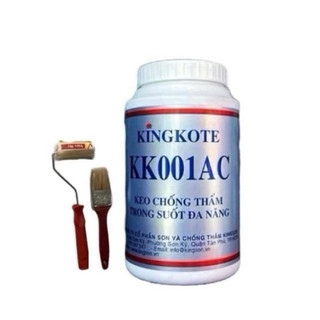 KEO CHÔNG THẤM TRONG SUỐT ĐA NĂNG KINGKOTE-kk001AC (Lon 1L)