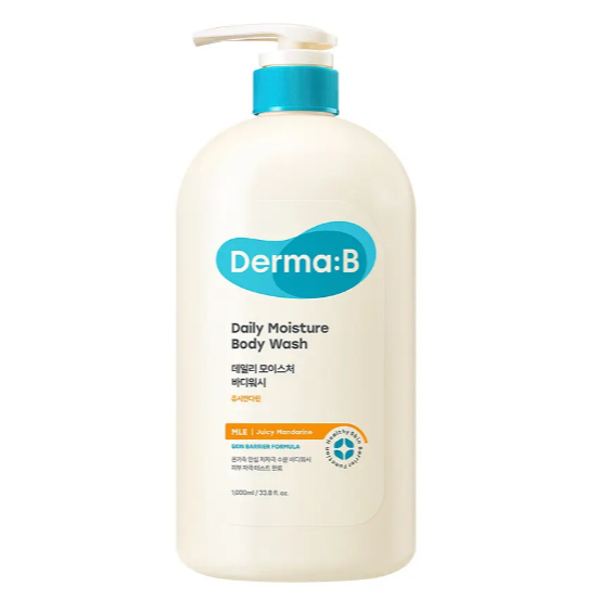 Derma:B Sữa tắm dưỡng ẩm hàng ngày B 1000ml (3 loại)