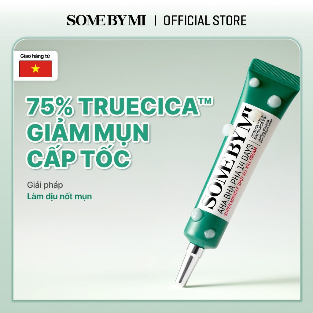 [SOMEBYMI] Kem giảm mụn AHA-BHA-PHA cấp tốc 14 ngày thần kỳ 30ml