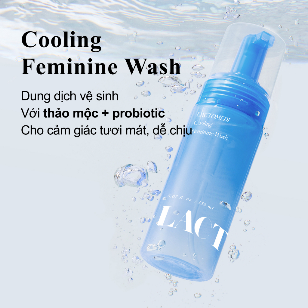 [Lactomedi Official] Bọt vệ sinh làm mát | 150ml