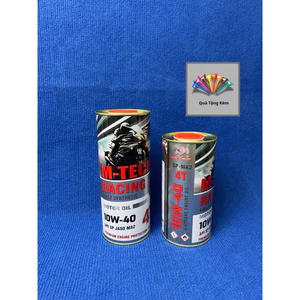 Nhớt Hỗn Hợp M - Tech Racing 10w-40 Xuất Xứ Tại USA Quốc Gia Mỹ