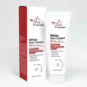 Kem chống nắng trắng DERMAGEN SPF50 + PA + + 50g Centella Glutathione Chăm sóc tia cực tím hàng ngày cho làn da nhạy cảm