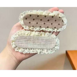 Dán Mái Viền Ren Băng Đô Dán Tóc Màu Vintage Màu Nâu Tiện Dụng Phụ Kiện Tóc