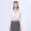 Bộ áo Cardigan mở tối thiểu - 260 g Bộ đồ hai mảnh màu hồng thông minh