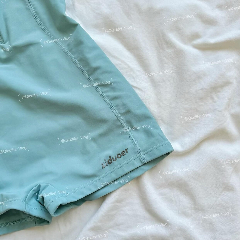 [loại 1] 𝓜𝓮𝓲𝓺𝓾𝓲𝔂𝓲 🥝Bodysuit đi bơi, tắm biển trơn xanh mint/đen có khoá kéo phong cách năng động cho nữ