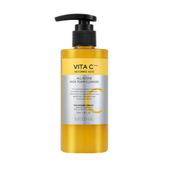 Missha Sữa rửa mặt tạo bọt Vita C Plus All In One Pack 200ml