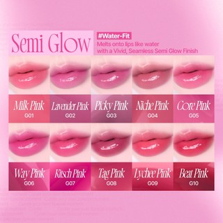 [fwee] Pink Obsession Stay-fit Lip Tint — 20 Màu (3.6g)