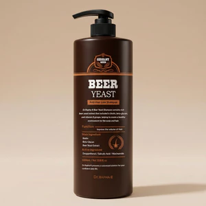 Bác sĩ Dầu gội chăm sóc da đầu men bia Đức RAPHA-R 1000ml Chăm sóc tóc Hàn Quốc