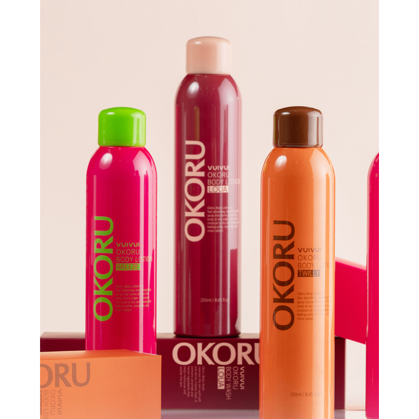 Sữa Dưỡng Thể Xịt Nước Hoa OKORU 250ml Nước Hoa Dưỡng Ẩm Chăm Sóc Cơ Thể Hàn Quốc 6 Loại