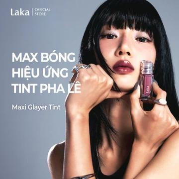 [Laka Official] Son Tint Pha Lê Căng Mọng Trong Trẻo Bền Màu - Maxi Glayer Tint ( 25 màu, 3.8g )