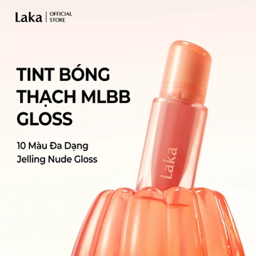 [Laka Official] Son Tint Bóng Thạch Jelling Nude Gloss - FULL SIZE ( 10 màu, 4.5g )