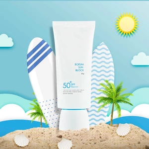 Jahwangsoo Boeum Sun Block SPF50 + PA + + + + 60ml Chống tia cực tím Bảo vệ độ ẩm hàng ngày Chăm sóc ánh nắng