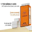 Thùng 4 bịch giấy rút treo tường sipiao chef&chef 1280 tờ – giấy đa năng 4 lớp mềm dai,tiện lợi