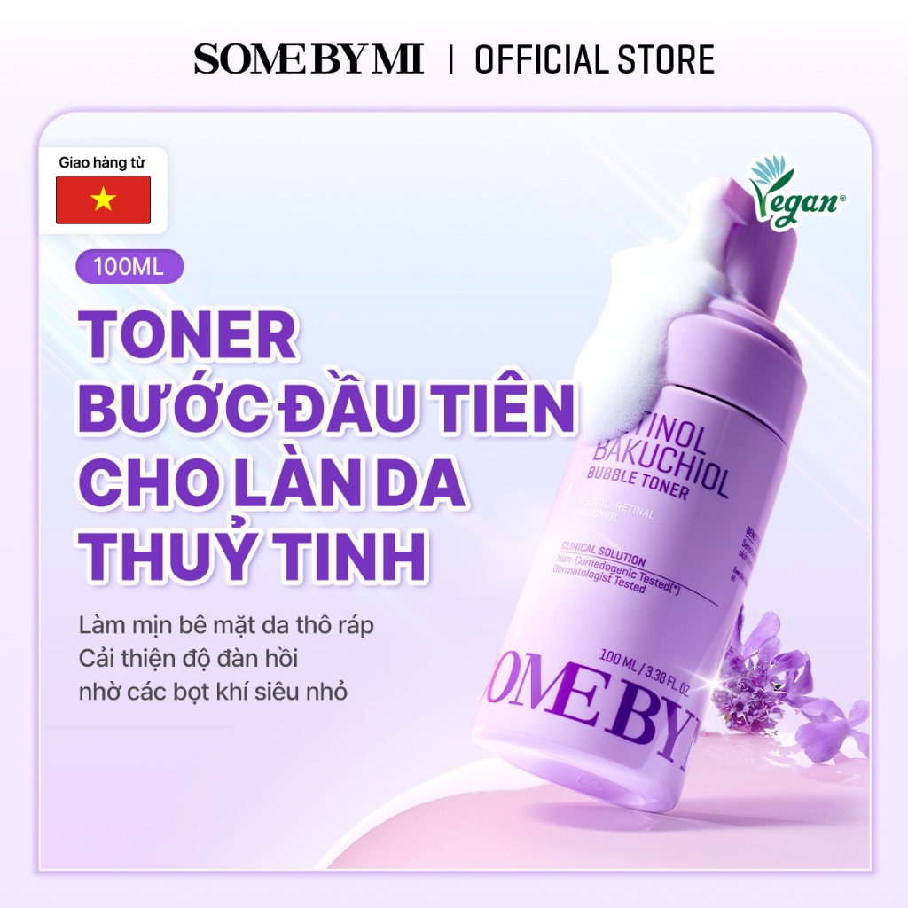 Toner Bong Bóng Retinol Bakuchiol 100ml