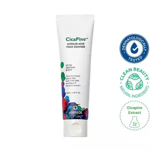 Sữa rửa mặt chăm sóc mụn trứng cá ABEREDE CicaPine Micellar 120ml 1 + 1 Sữa rửa mặt làm sạch sâu