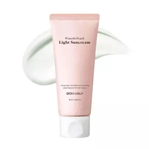 Kem chống nắng BON UGLY Water In Peach Light 60ml Công thức thuần chay Nhẹ Chăm sóc tia cực tím hàng ngày