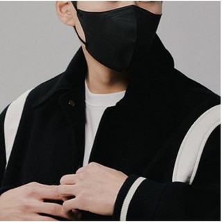 [Welkeeps] Mặt nạ Comfort Fit Safe KF94 màu đen (Trung bình) / Mặt nạ cao cấp thoáng khí 4 lớp V-Line Hàn Quốc / Mặt nạ sức khỏe K đích thực