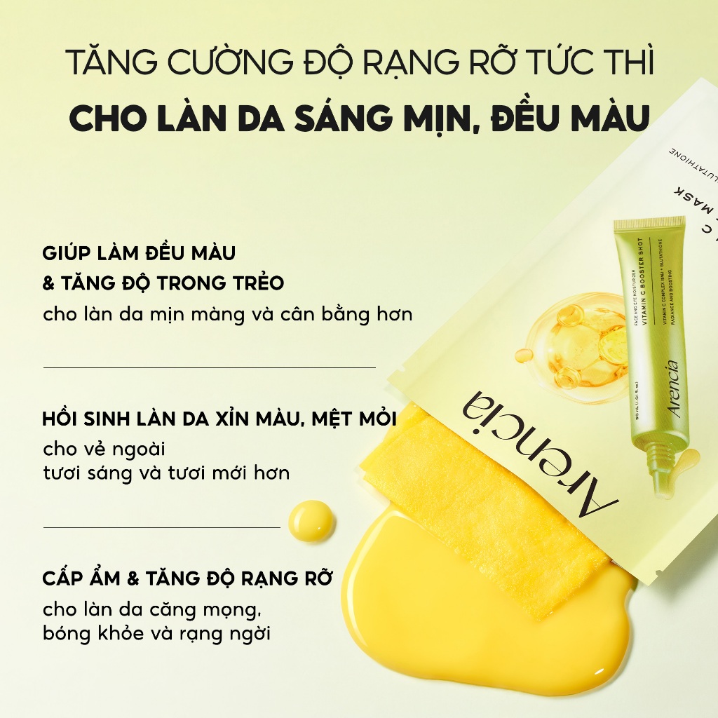 [Arencia] MẶT NẠ THẠCH VITA COLLAGEN RẠNG RỠ 5ea