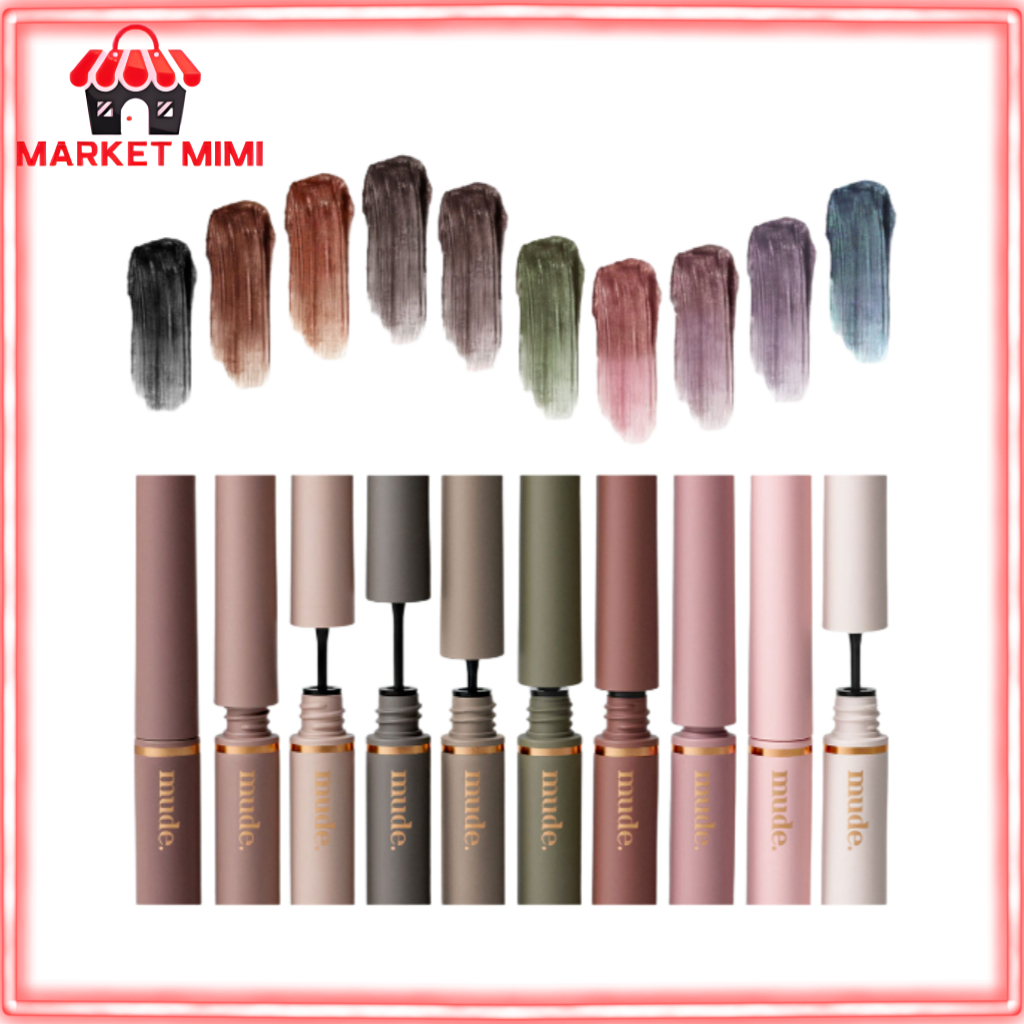 Mascara uốn & Multifixer Mude Skinny | 11 loại có sẵn | Máy cố định uốn cong lâu trôi | Bàn chải chính xác mỏng | Mascara chống nhòe | Định nghĩa mi tự nhiên | Trang điểm Hàn Quốc