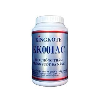 KEO CHÔNG THẤM TRONG SUỐT ĐA NĂNG KINGKOTE-kk001AC (Lon 1L)