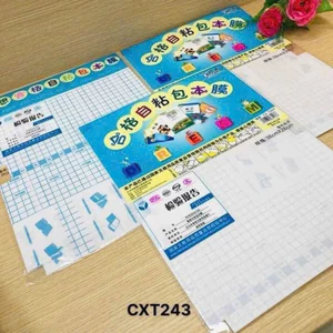 Set 10 Tờ Decal Bọc Sách Vở Tự Dính Thông Minh (Size 47x34cm) – Bọc Sách Chống Thấm Nước