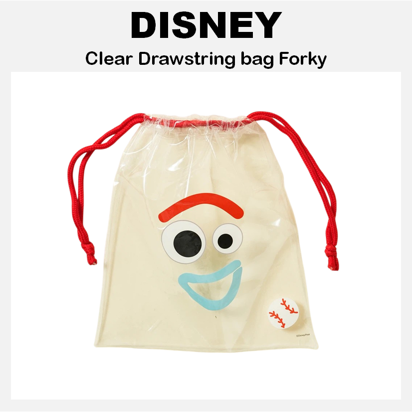 [DISNEY] Túi dây rút trong suốt Forky