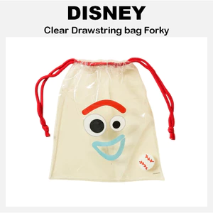 Túi dây rút trong suốt Forky