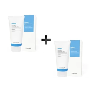 SISKELI PDRN Collagen Sữa Rửa Mặt 1 + 1 Bộ Chăm Sóc Độ Ẩm Làm Sạch Sâu