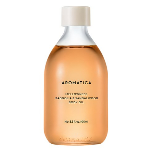 Aromatica Dầu dưỡng thể Mellowness Magnolia & Gỗ đàn hương 100ml