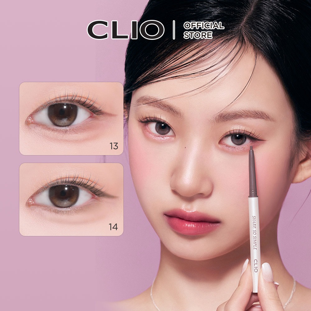 [CLIO]❤️CHÌ KẺ MẮT SHARP SO SIMPLE LÂU TRÔI, BỀN CẢ NGÀY - 0.14g