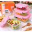 Set 3 Hộp Thủy Tinh Chữ Nhật – Thố Thủy Tinh Chịu Nhiệt Khóa Cài Kín Hơi Cao Cấp