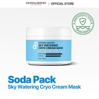 Mặt nạ kem Cryo Watering Cryo DifferNdeeper Soda Pack 150g khác nhau & sâu hơn