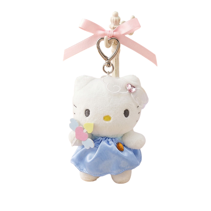 [SANRIO] Túi xách cổ tích Hello Kitty 13cm (Xanh dương / Hoa / Cupid / Vàng / Tím / Cực quang)