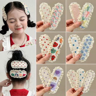 Dán mái cute miếng dán mái viền nơ dễ thương tiện dụng phụ kiện tóc