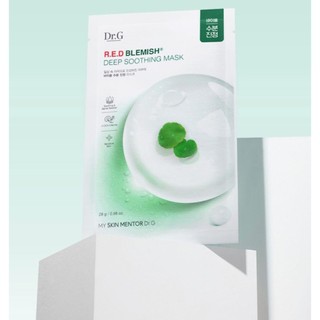 Mặt nạ làm dịu sâu Dr.G R.E.D Blemish Deep Soothing Mask (28g x 10 miếng)
