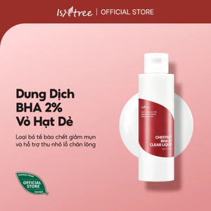 ISNTREE Dung Dịch BHA 2% Vỏ Hạt Dẻ 100ml