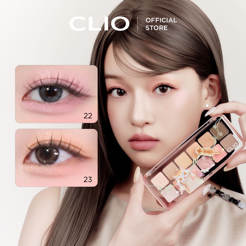[CLIO - MÀU MỚI] Bảng Mắt Chuyên Nghiệp Dễ Dùng PRO EYE PALETTE AIR - 0.6gX12