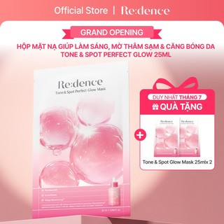 [Redence] Mặt Nạ Làm Sáng, Mờ Thâm & Căng Bóng Da (10 Miếng) - Tone & Spot Perfect Glow Mask