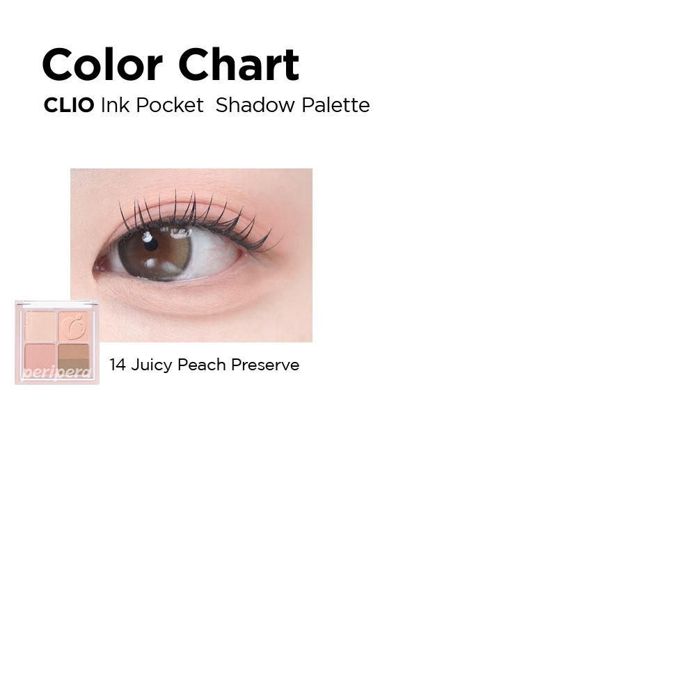 [PERIPERA]🩷 PALETTE SHADOW INK POCKET - 6,4 g / Net Wt. 0,22 Oz.