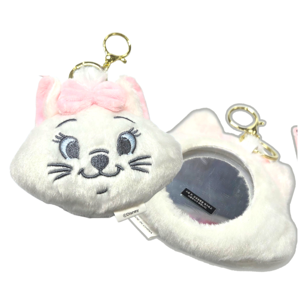 [DISNEY] Animals Cat Marie Face Mirror Túi sang trọng quyến rũ 1063528
