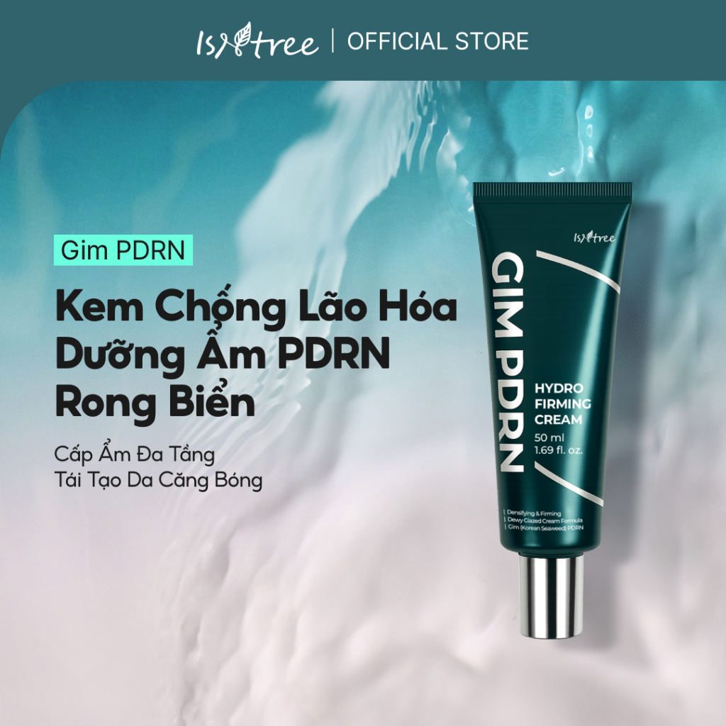 ISNTREE [MỚI] Kem Làm Săn Chắc Hydro Istree Gim PDRN 50ml | Kem chống lão hóa dưỡng ẩm