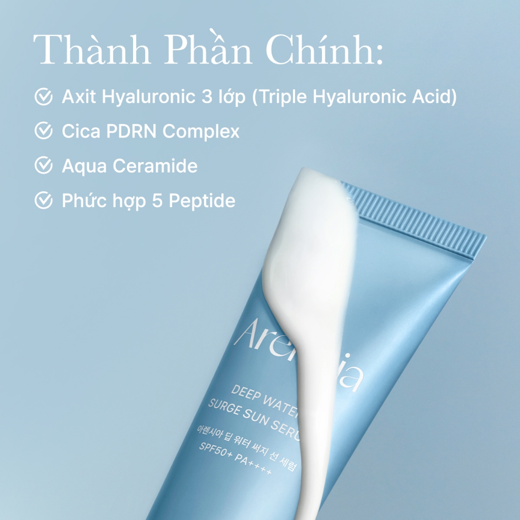 [Arencia] Serum chống nắng Deep Water Surge 50ml