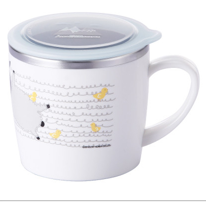 [STENLOCK] Bộ sưu tập bát và cốc bằng thép không gỉ Alps Farm Friends Hàn Quốc 304