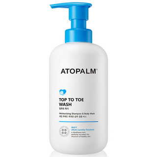 ⭐ATOPALM⭐ Top Toe Wash Dầu gội & Sữa tắm toàn diện 100ml / 300ml / 460ml / 400ml Refill Baby Skincare Sản xuất tại Hàn Quốc