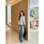 SENA JEAN ❤️Quần Jean Ống Suông Nữ Cạp Cao Form Wide Leg Hack Dáng Màu Wash Xanh