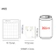 Lịch để bàn Mini cho mèo Ghi nhớ dính (Lịch 20p & Ghi nhớ dính 20p)