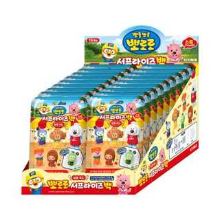 2025 Pororo và những người bạn Túi bất ngờ Flocking Hình Chủ đề thực phẩm Season2